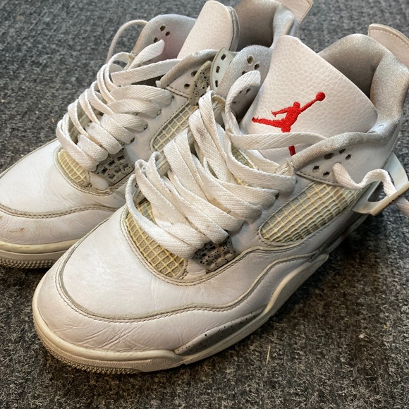 Nike Air Jordan 4 Retro White Oreo - Picture 1 of 5
